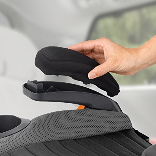 Backless Booster Car Seat with LATCH Attachment, Portable Car Booster Seat for Children 40-110 lbs. N607885