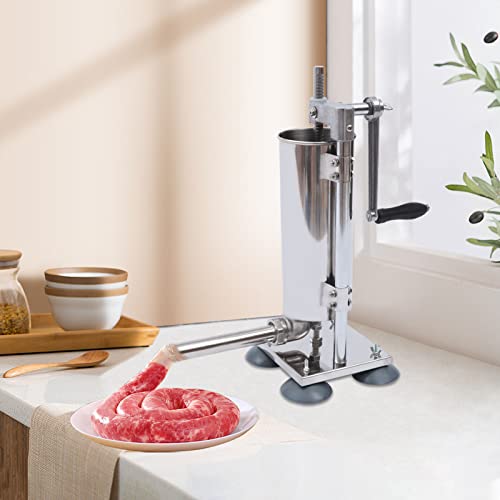 6Lbs Stainless Steel Vertical Sausage Stuffer K6883