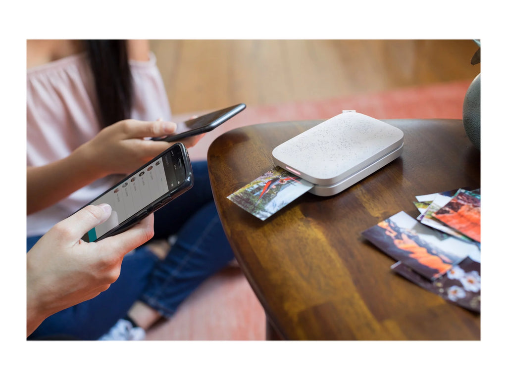 Portable Photo Printer Luna White L697