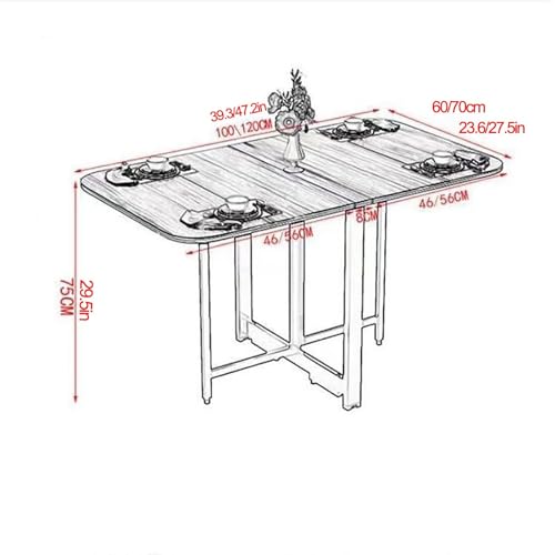 Folding Drop Leaf Dining Table H956785