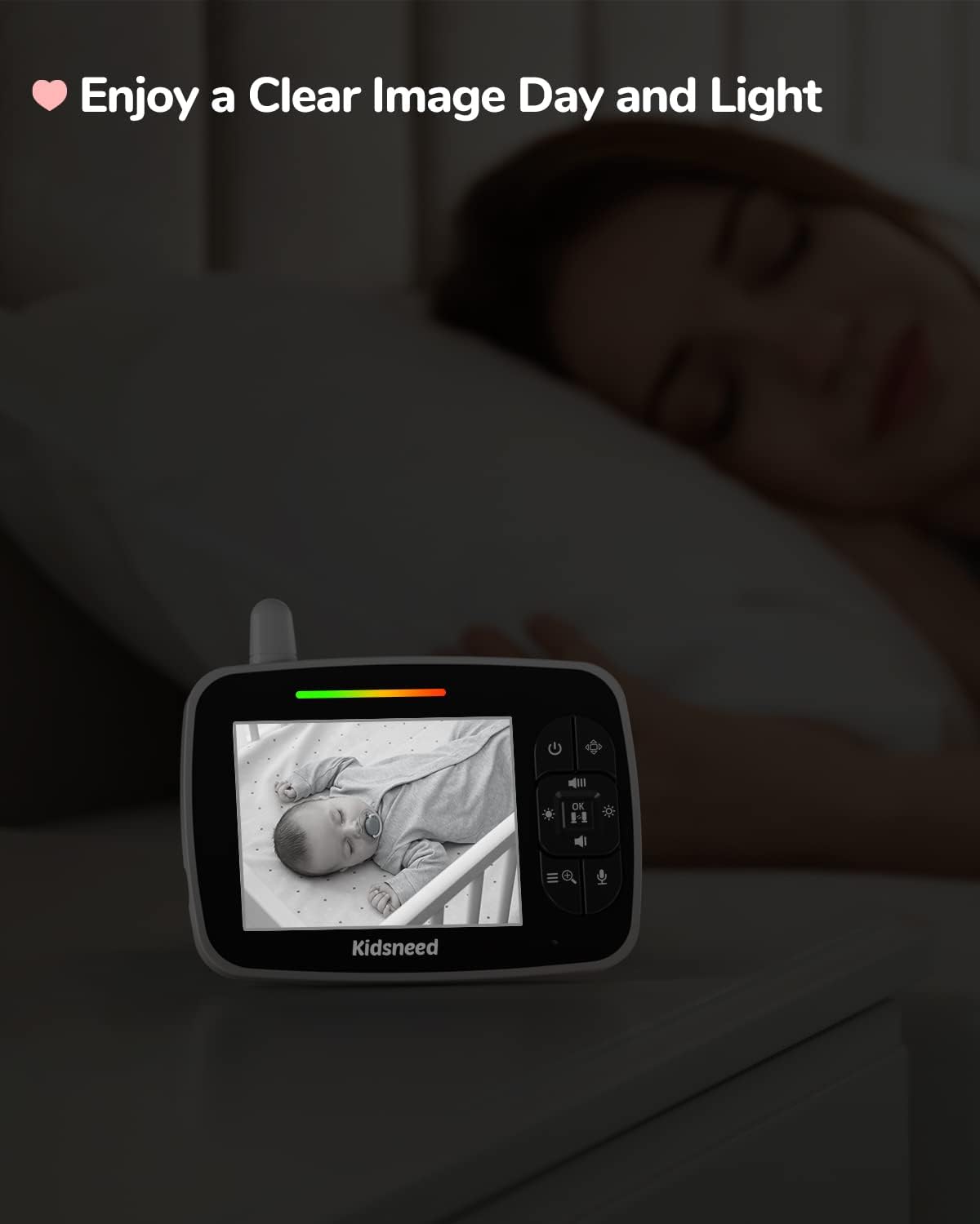 Video Baby Monitor with Camera and Audio C631836