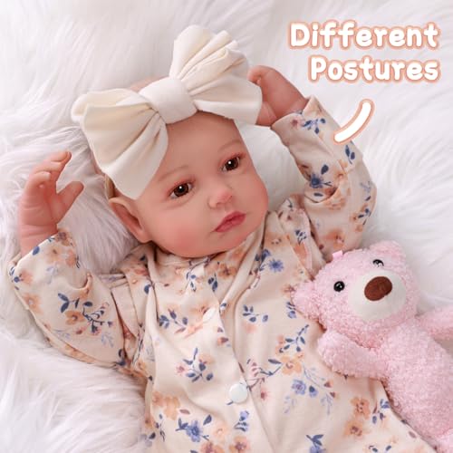 20-inch Soft Vinyl Realistic Baby Doll with Accessories X986152