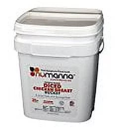 Seasoned Ground Beef Hamburger Bucket 36 Meals Emergency Survival Food Storage Kit A869141