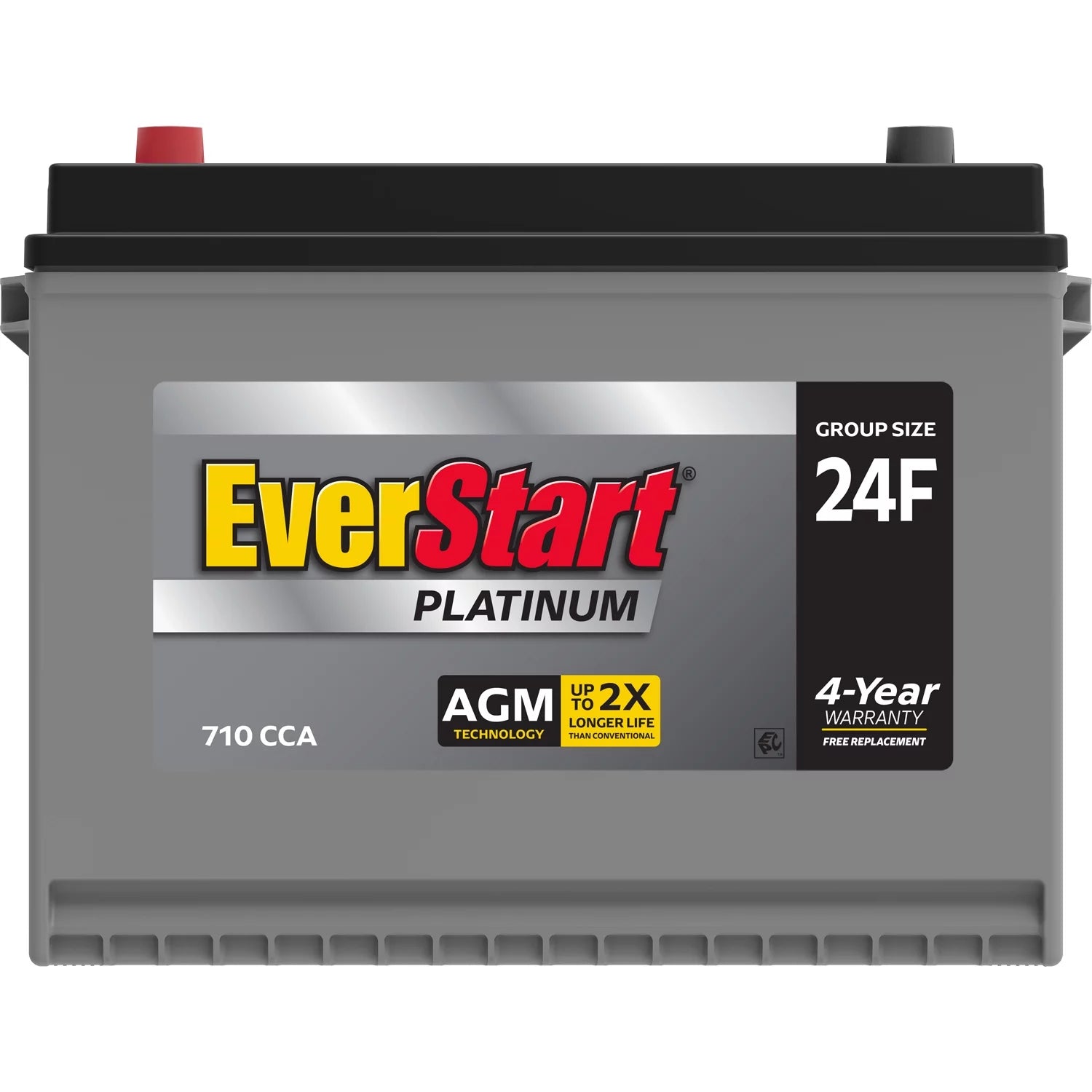 Automotive Battery, Group Size 24F 12 Volt, 710 CCA K5144