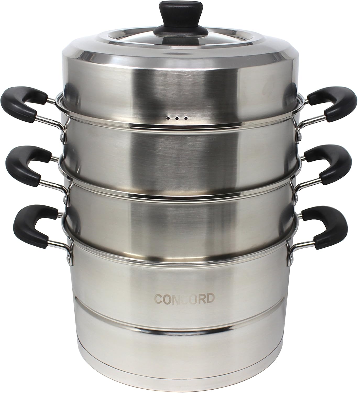 3 Tier Stainless Steel Steamer Set 28 CM H18716