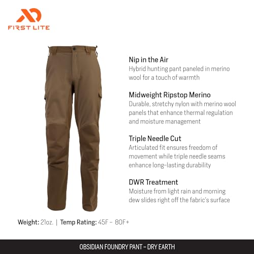 Men’s Merino Wool Camo Hunting Pants U107966