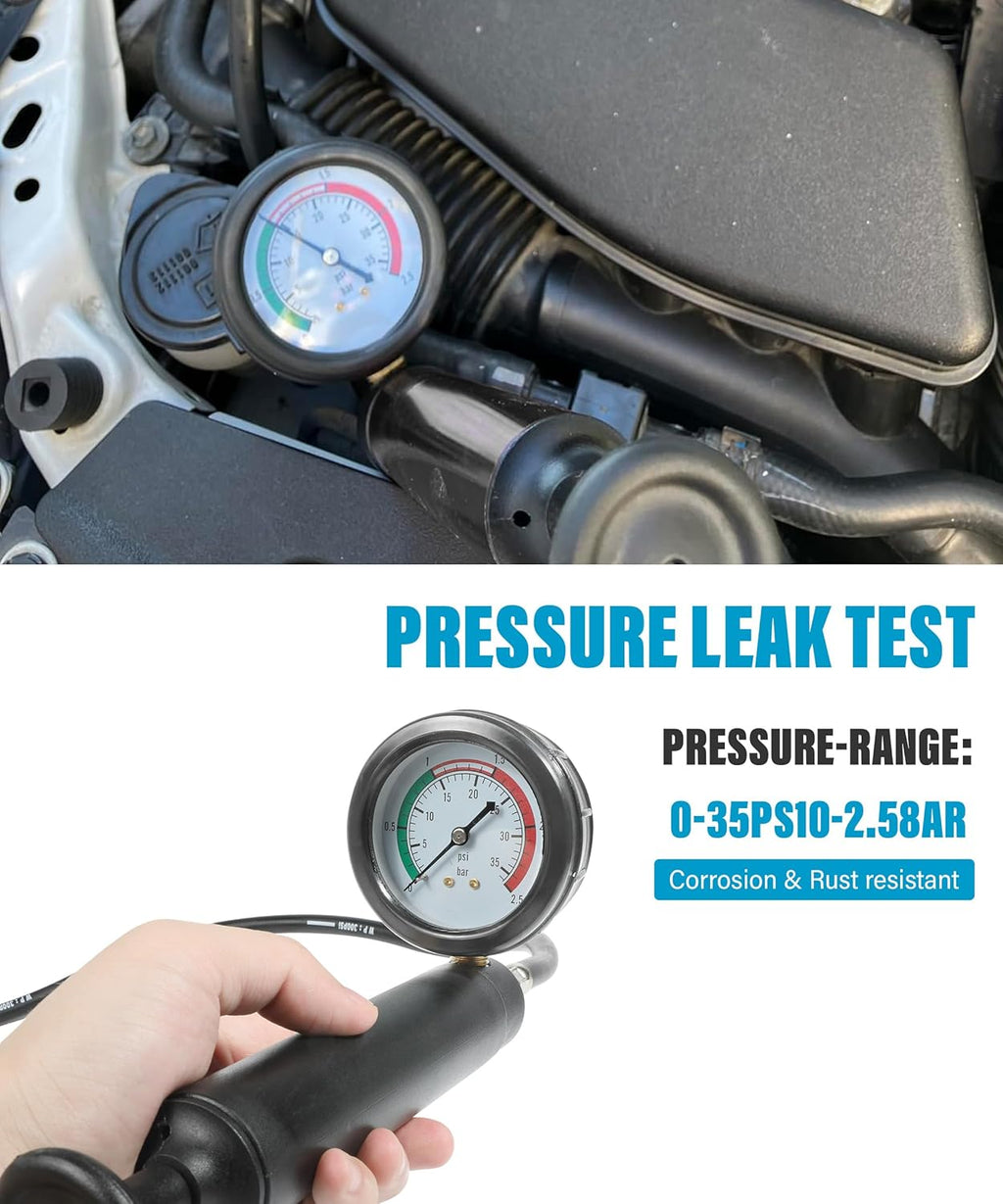 Radiator Pressure Tester Kit Coolant Pressure Tester Tool H98322
