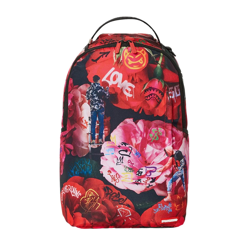 SPRAYGROUND UNISEX PAINTED ROSES BACKPACK Z921