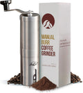 Manual Stainless Steel Coffee Grinder with Hand Crank O429