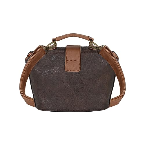 Brown Doctor Bag 20x16cm C186158