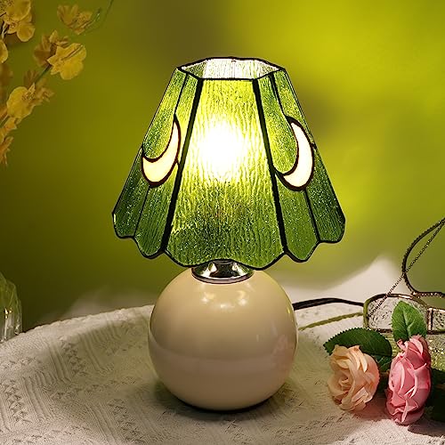Mushroom Stained Glass Table Lamp X17413