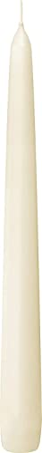 Ivory Taper Candles 100 Count 10 Inch Cotton Wick H951506