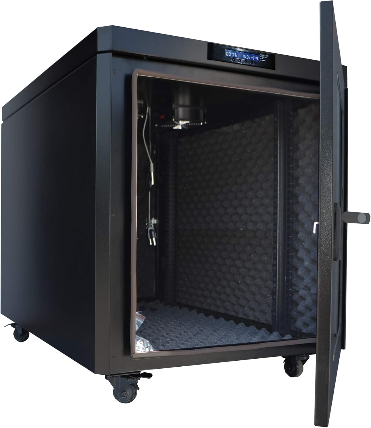 12U 35 inch Depth Soundproof Server Rack Cabinet S522645