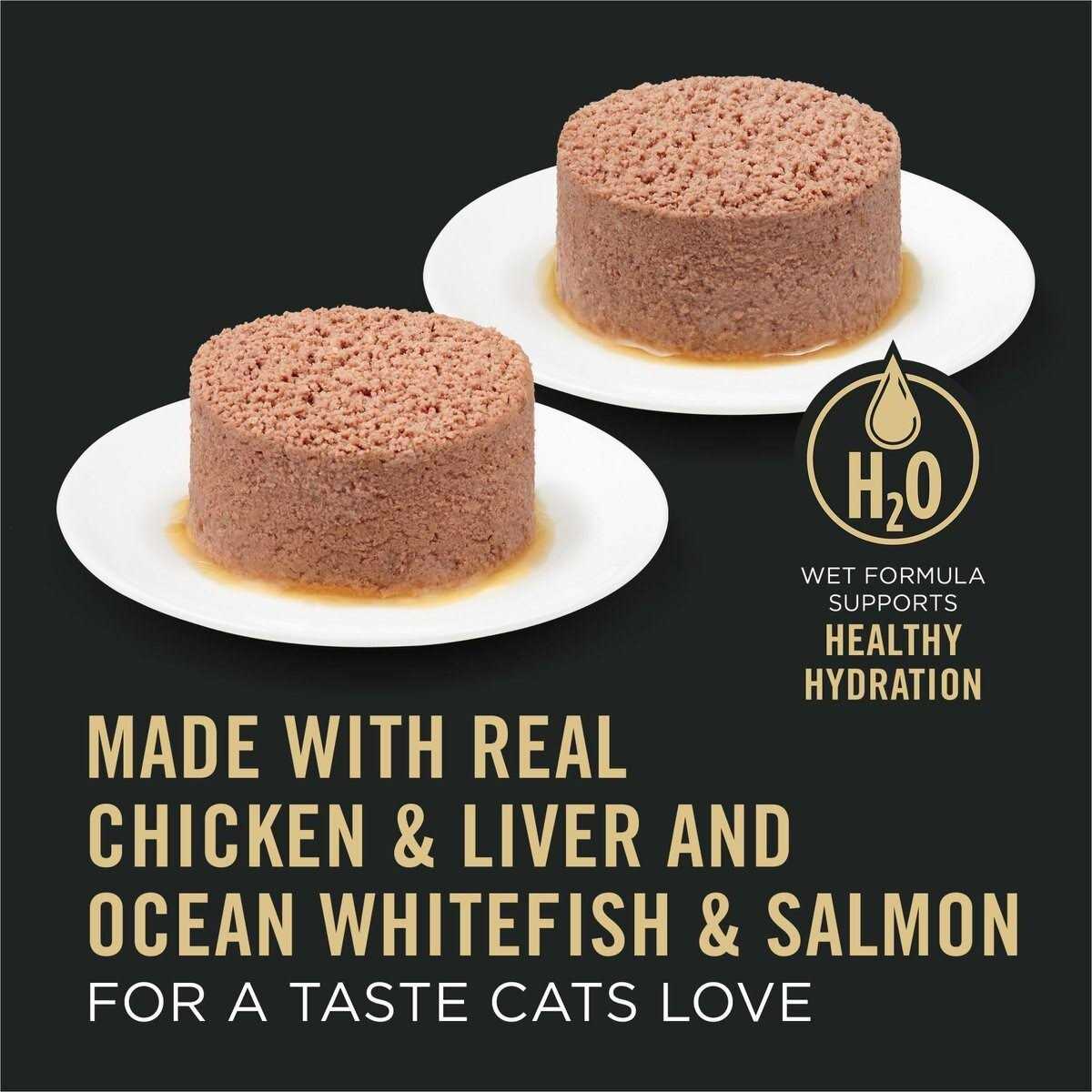 Grain-Free Chicken & Liver & Ocean Whitefish & Salmon Variety Pack Wet Kitten Food N960160