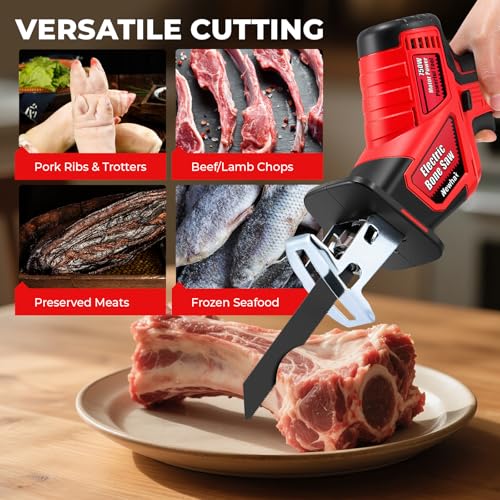 Cordless Electric Bone Saw Machine with 4 Blades 3000mAh F757196