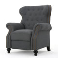 Tufted Recliner Charcoal W1379