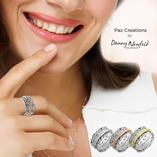 925 Sterling Silver Fidget Ring H31731