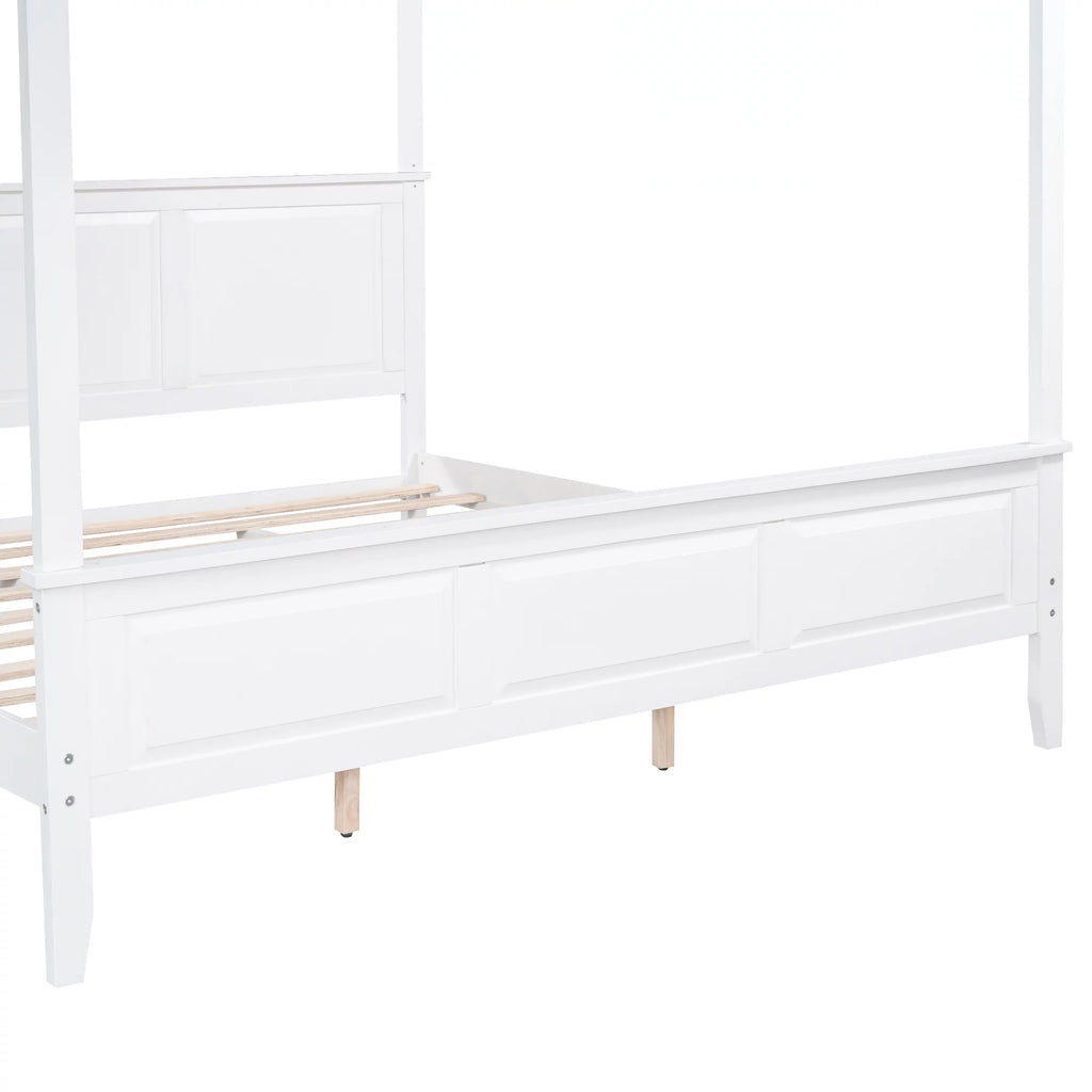 King Size Canopy Platform Bed M1788