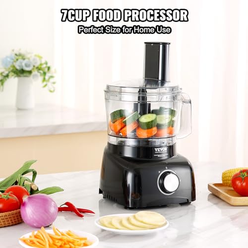 7 Cup Electric Food Processor with Reversible SUS Disc P97269