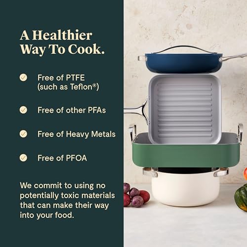 Square Non-Stick Ceramic Cookware Set Y7156