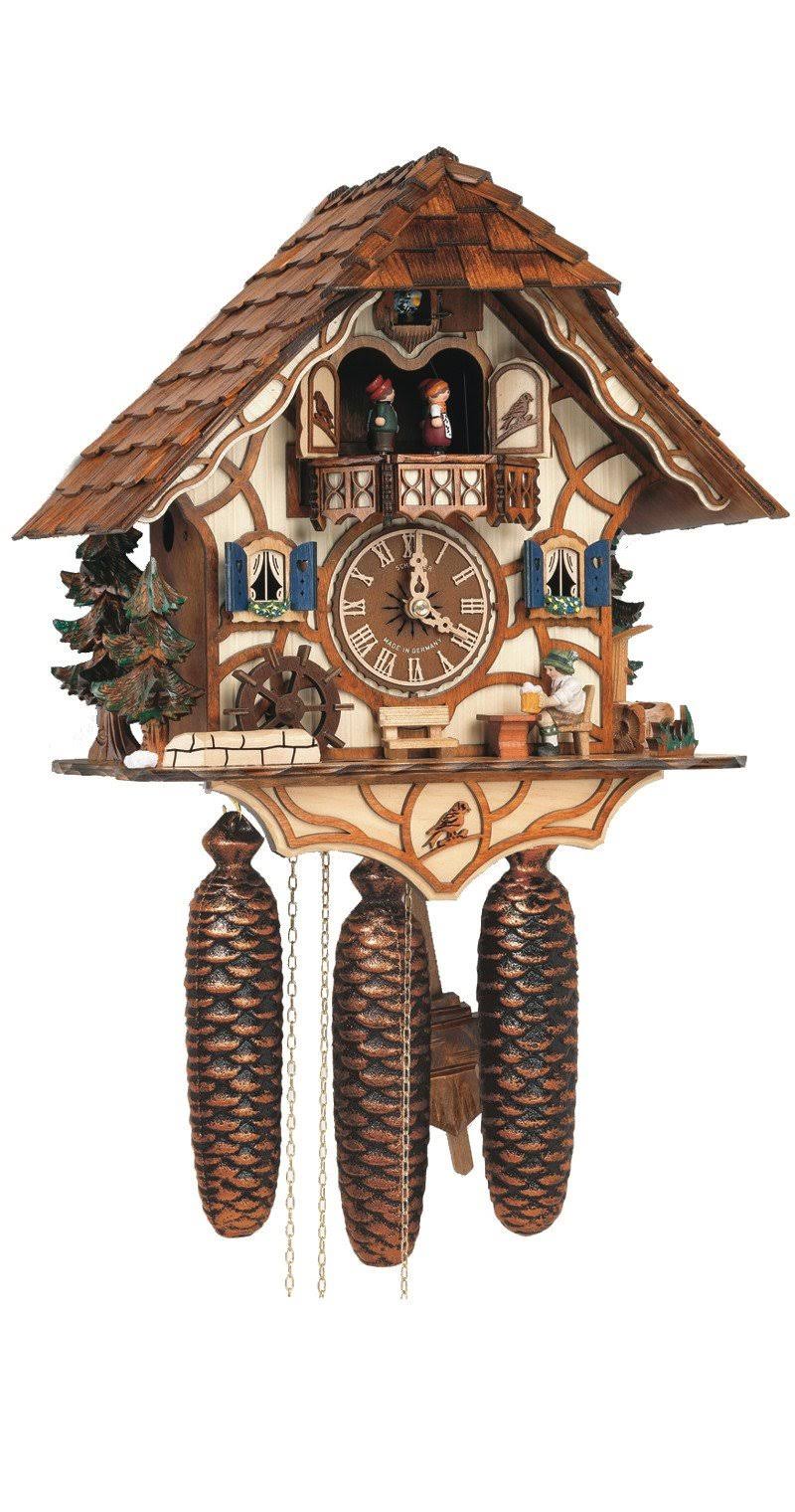 8-Day Black Forest Chalet Clock H905