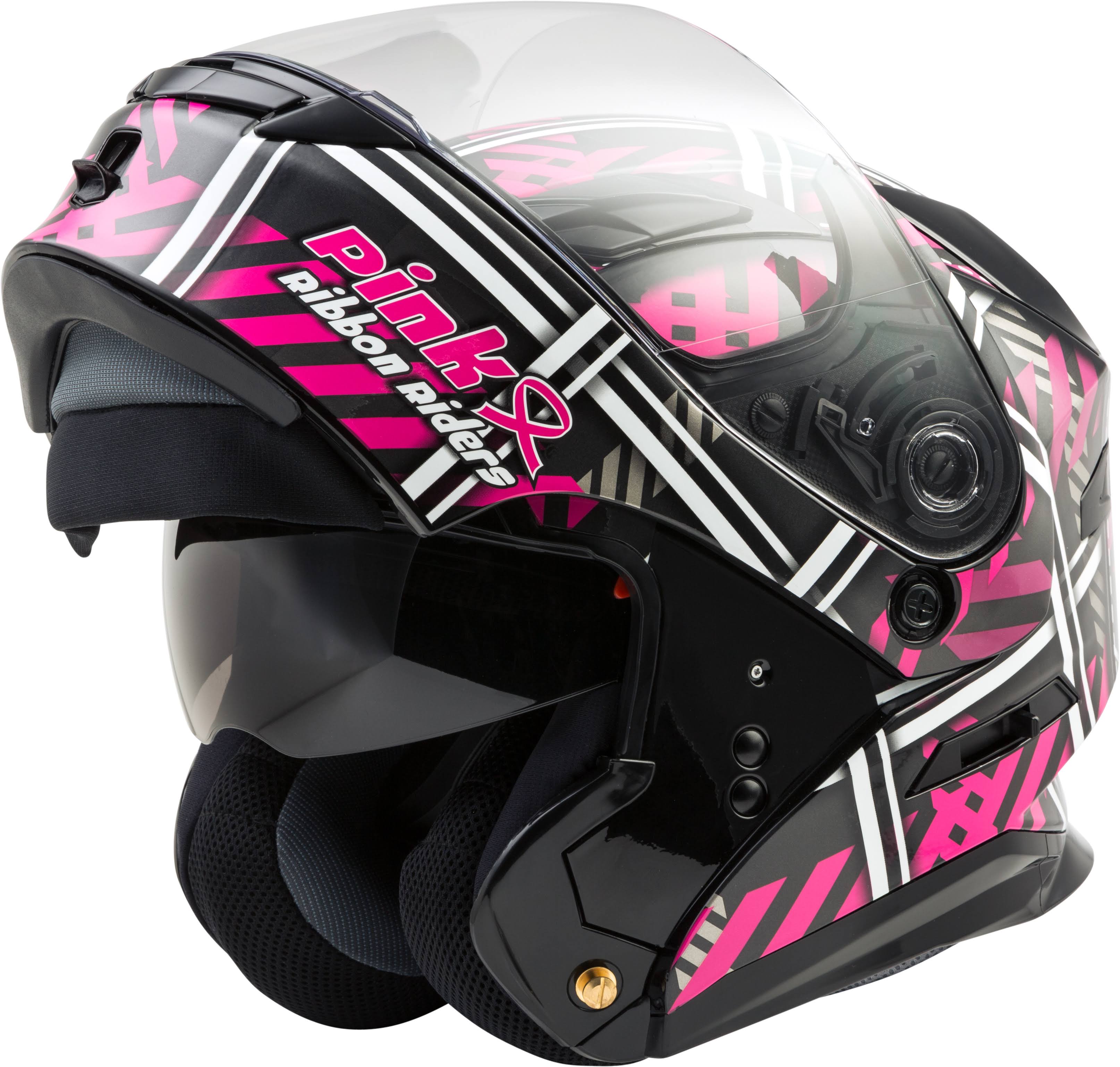 Pink Ribbon Riders Helmet Black/Pink LG R592943
