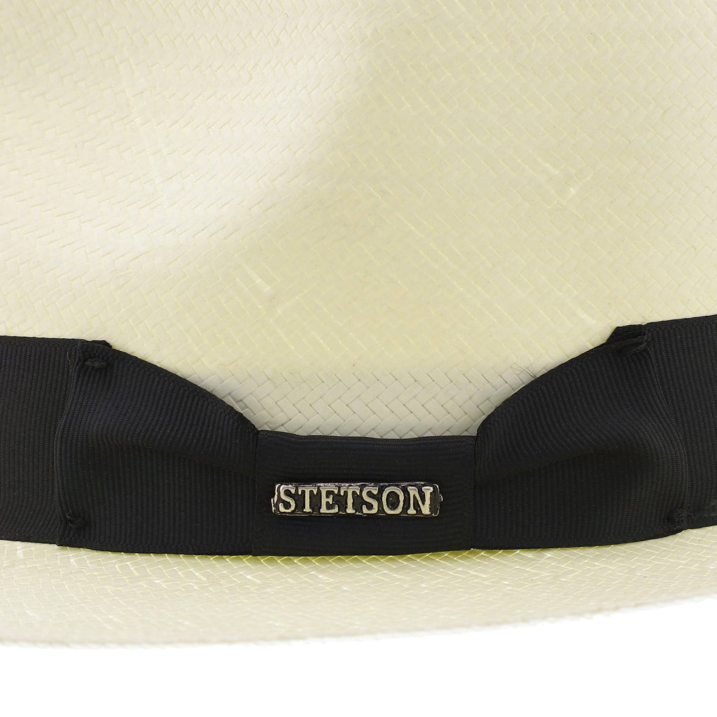 Natural Straw Shantung Fedora Hat H70617