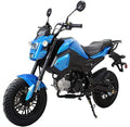 Sporty Blue 125cc Dirt Motorcycle H59572