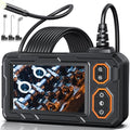 4.3" 1920P HD IP67 Waterproof 16.4ft Semi-Rigid Endoscope Camera with 8 LED Lights K380709