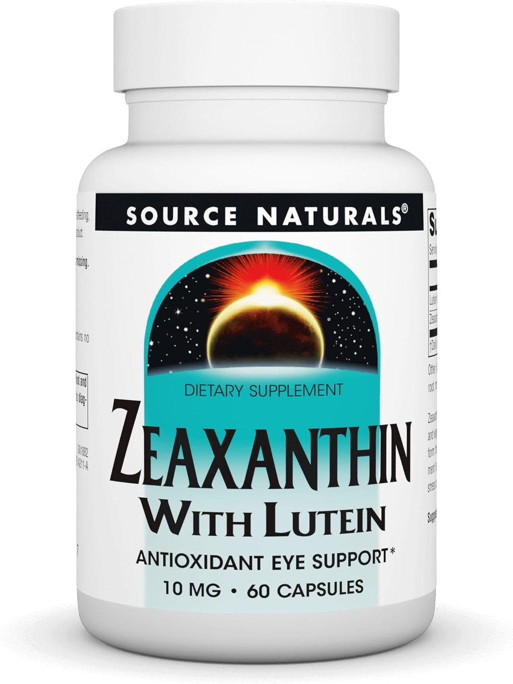 10 mg 60 Capsules Zeaxanthin with Lutein X54568