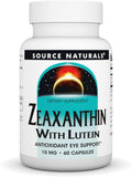 10 mg 60 Capsules Zeaxanthin with Lutein X54568