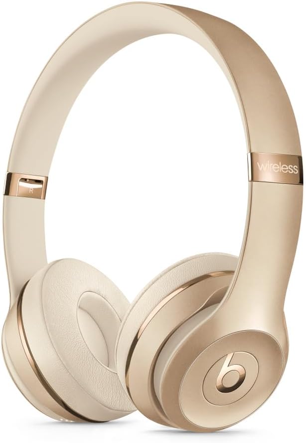 Gold On-Ear Wireless Headphones (Renewed) J4336