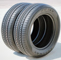 Set of 2 All-Season Passenger Car Touring Radial Tires 195/70R14 91T Load Range SL 4-Ply BSW Black Side Wall UTQG 380AA Q27731