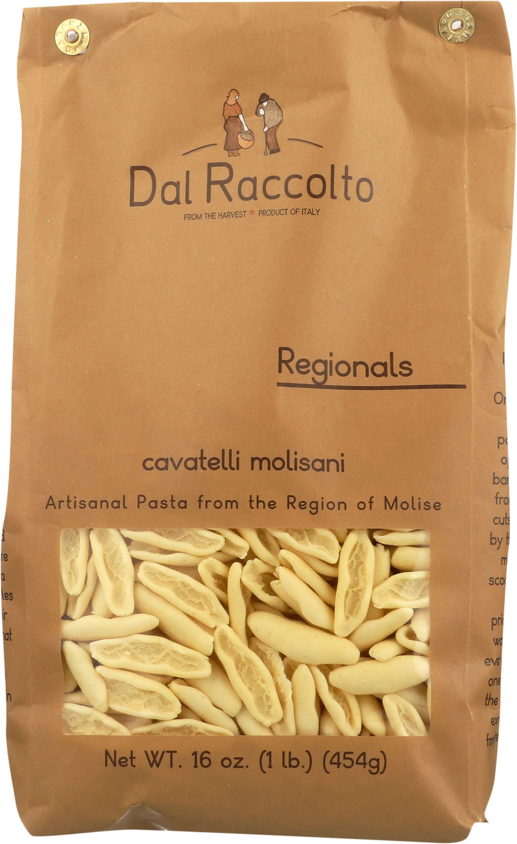 Cavatelli Molisani Italian Pasta, 1.0 Pound Bag (4 Pack) H921