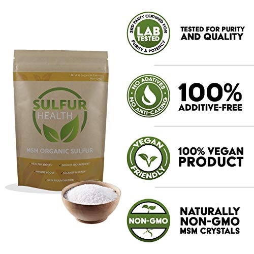 99.9% Pure MSM Supplement (1/2 Pound) I3236