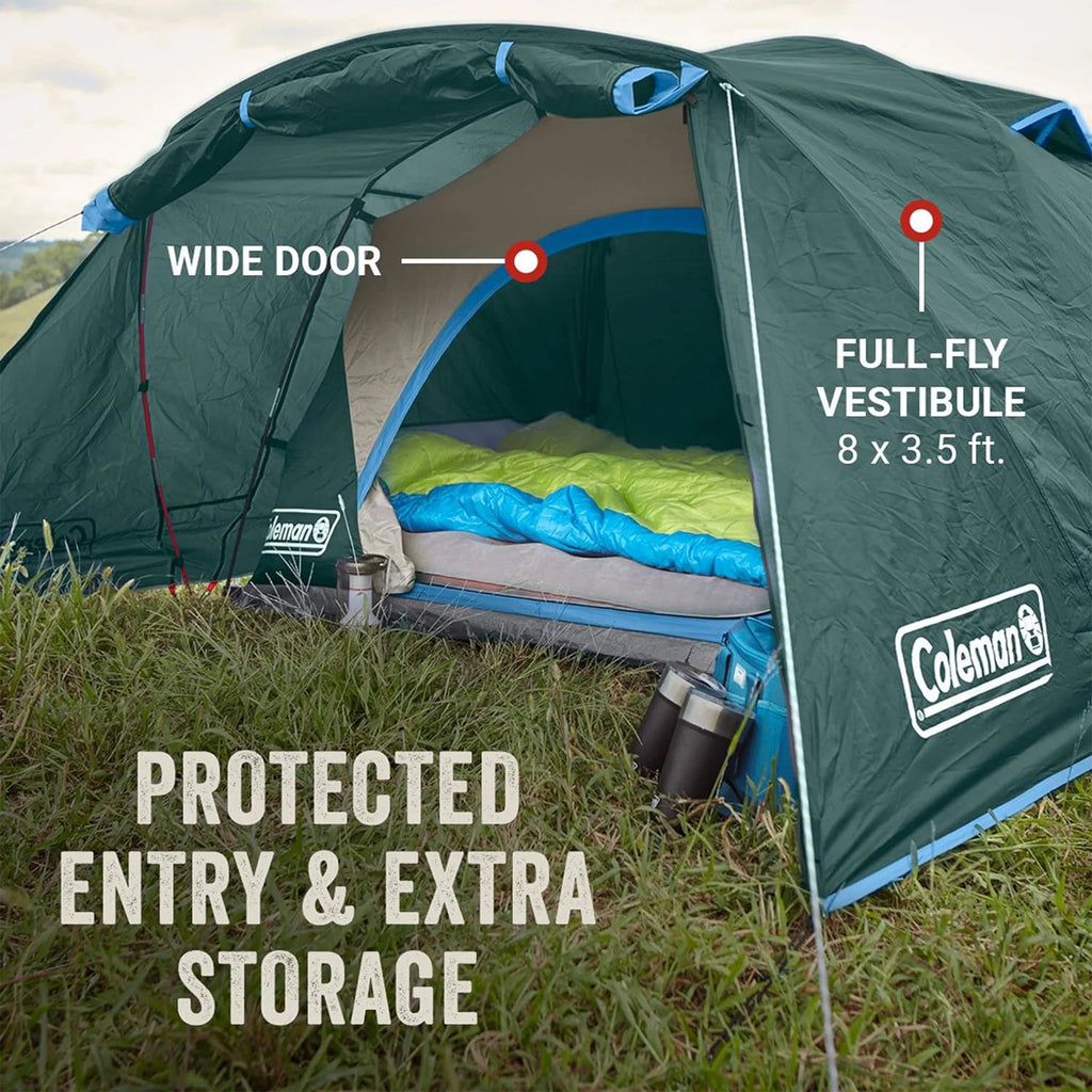 4 Person Camping Tent with Full-Fly Vestibule U1304