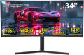 34 Inch Ultrawide Curved UWQHD 165Hz Frameless Gaming Monitor L964426