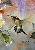 28x40 Inch Double Sided Hummingbird Garden Flag R53695