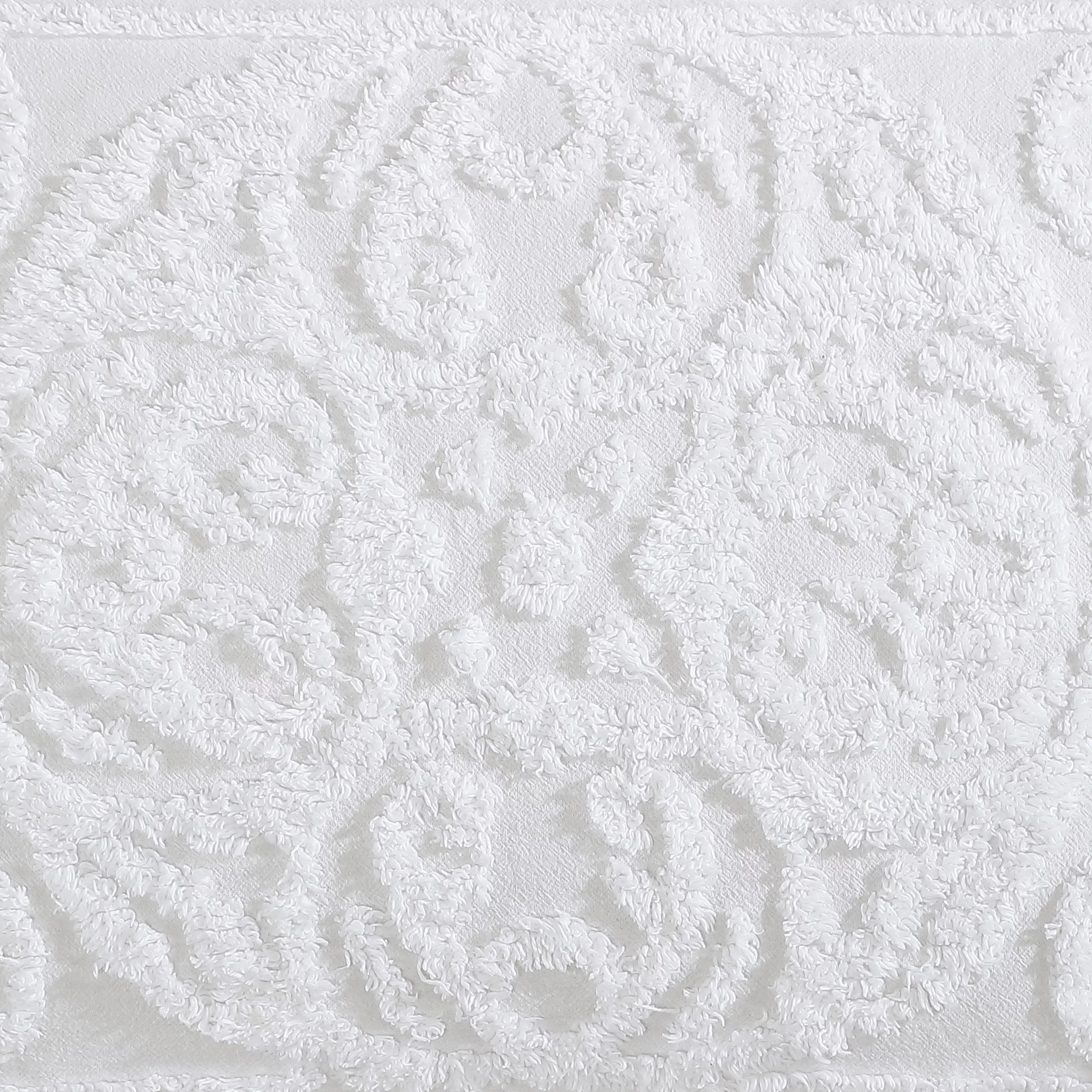 White Full Chenille Bedspread I629590