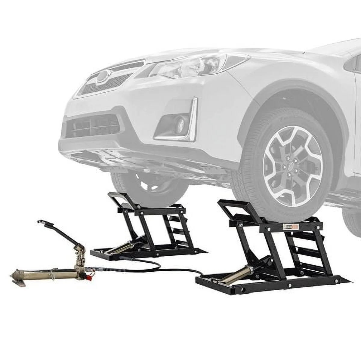 Hydraulic Car Lift with Ramp, 3,000 lb. per pair Capacity I71800