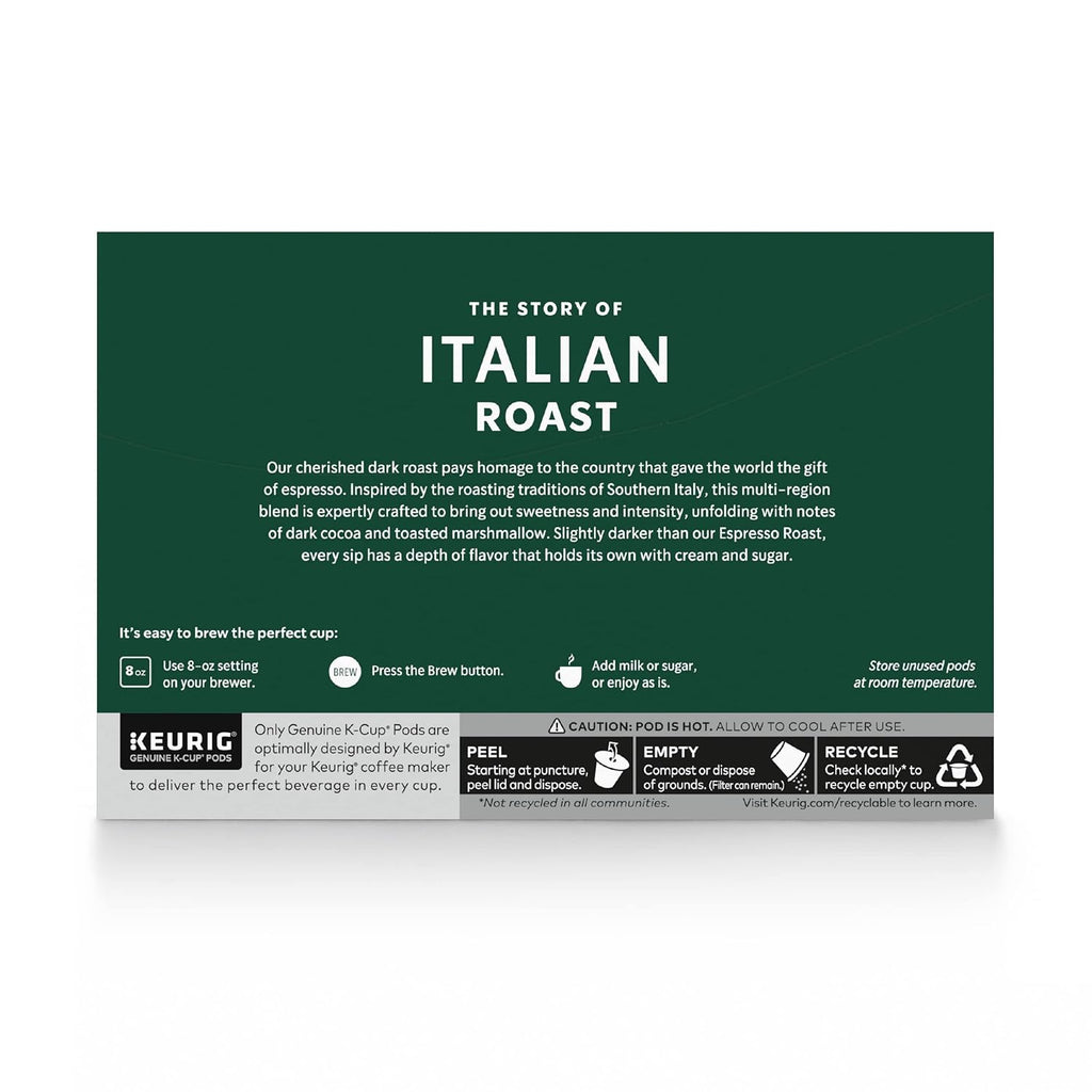 Dark Roast K-Cup Coffee Pods — 1 box (10 pods) T7727