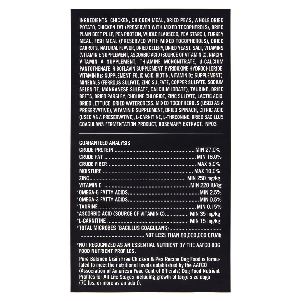Grain-Free Dry Dog Food, 11 lbs E84463