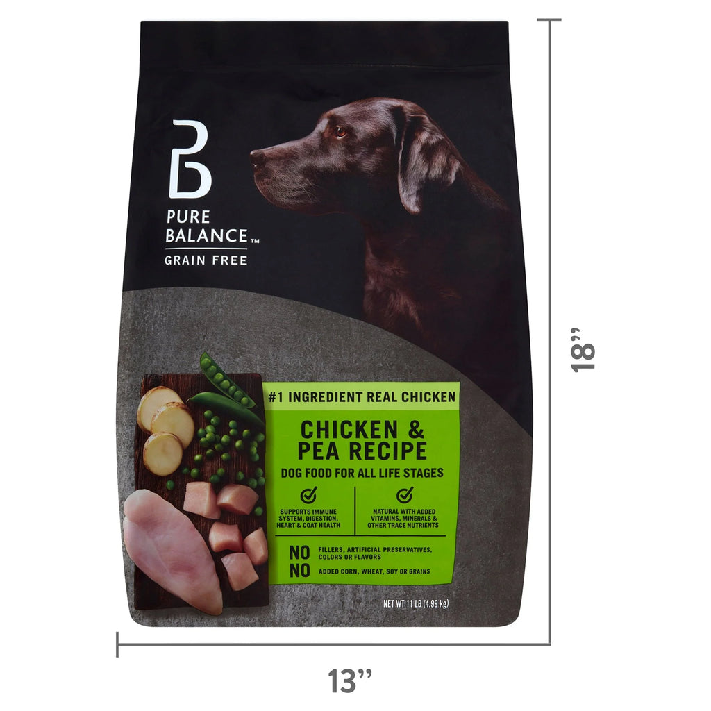 Grain-Free Dry Dog Food, 11 lbs E84463