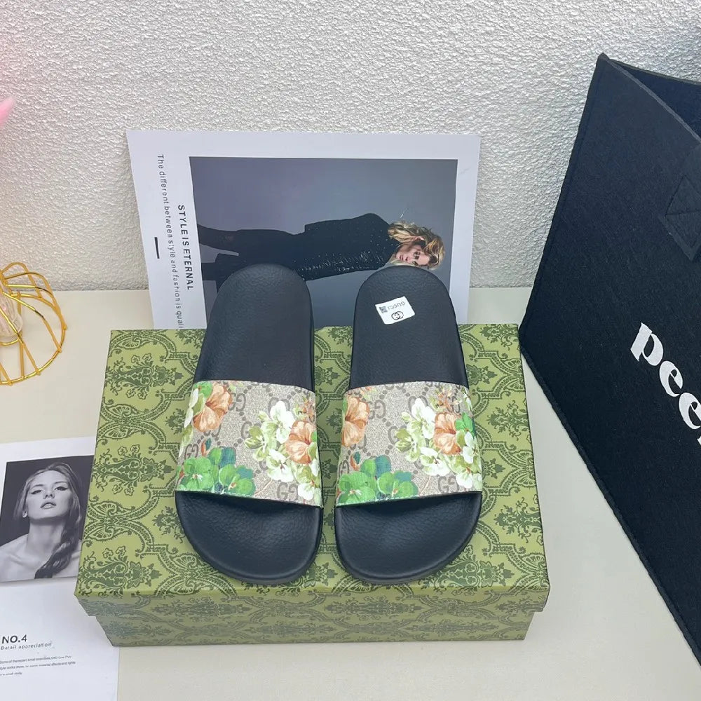 New Casual Print Slippers Q817087