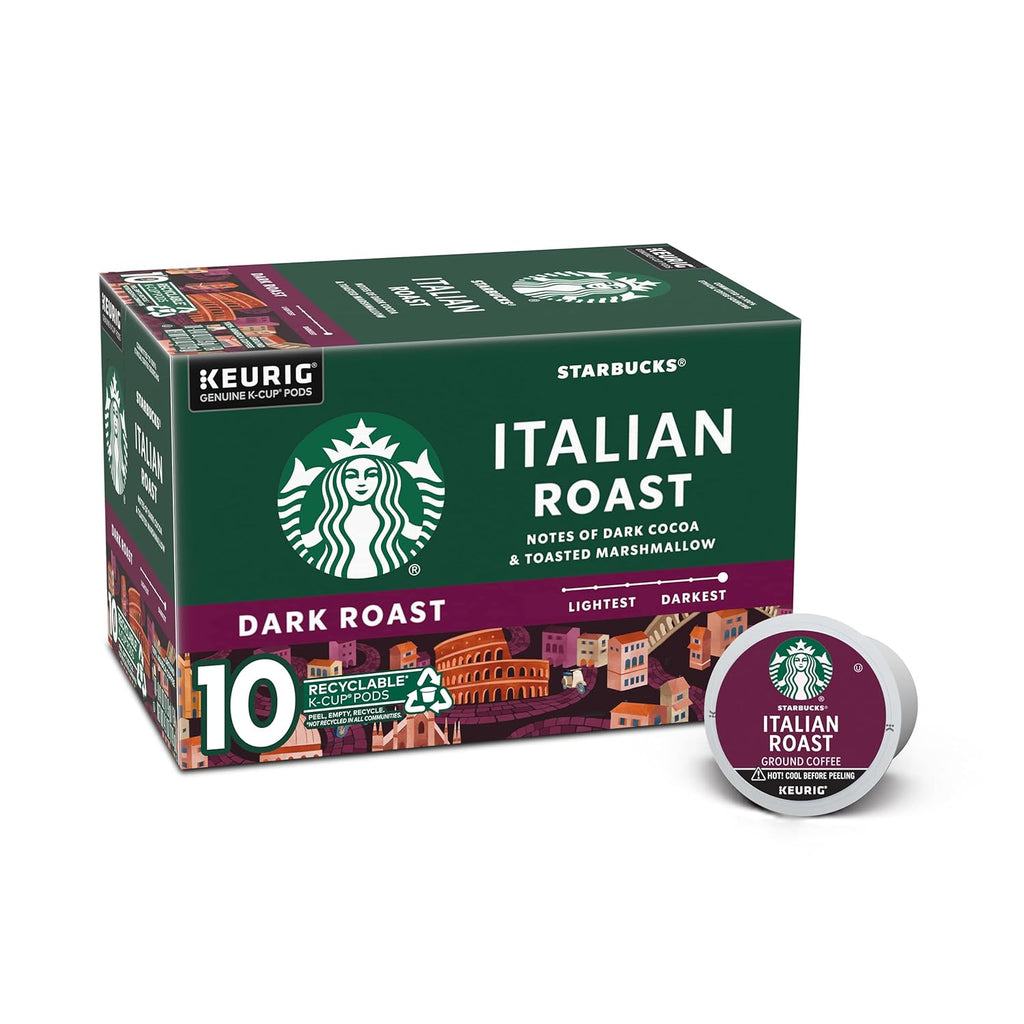 Dark Roast K-Cup Coffee Pods — 1 box (10 pods) T7727