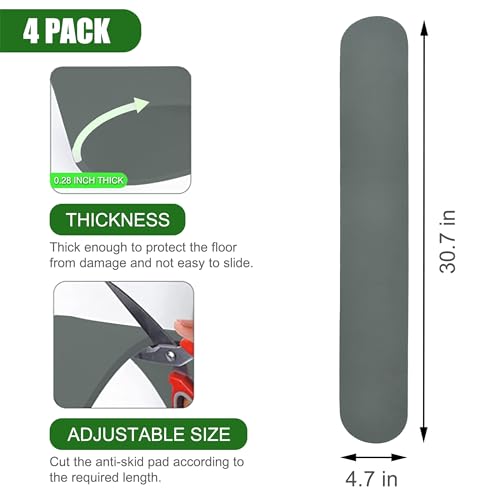 4 Pack Anti-Slip Furniture Pads (30.7inch) D5642