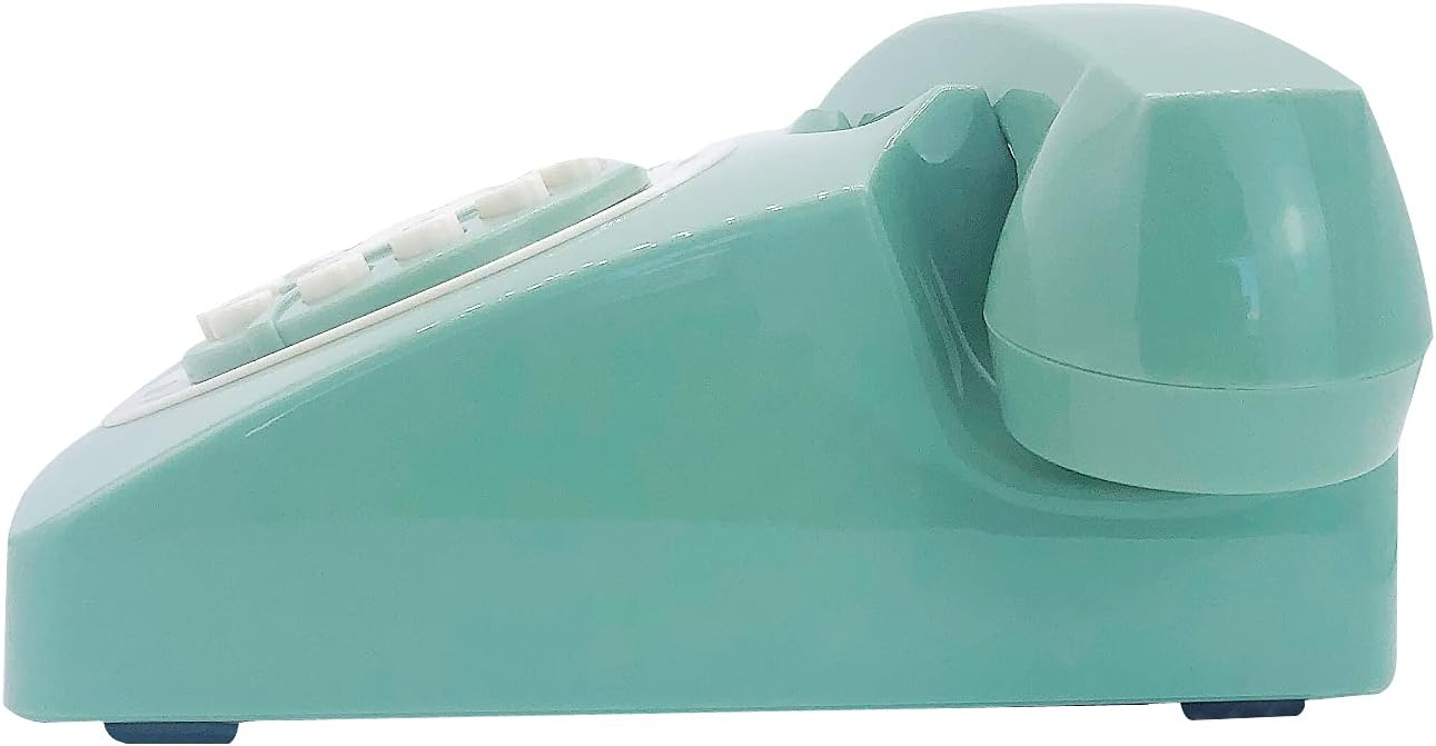 Green Classic Rotary Corded Desk Phone B8376