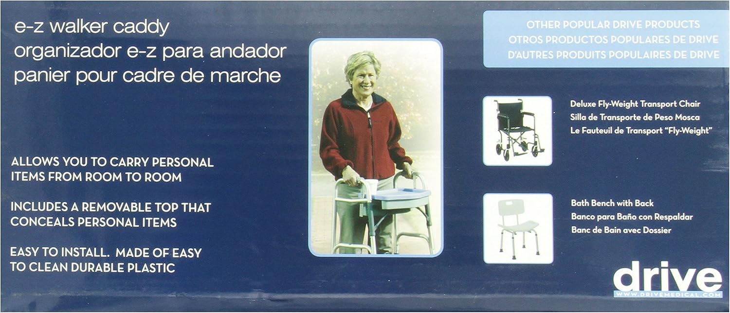 Gray/Blue Walker with Tray M1714