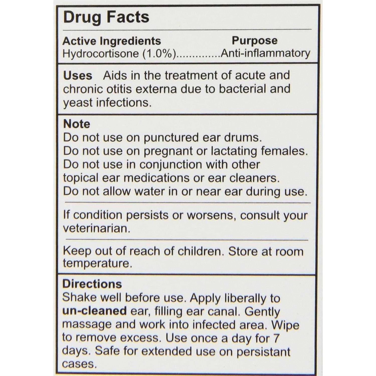 Zymox Plus Otic Hydrocortisone Pet Supplies E41310