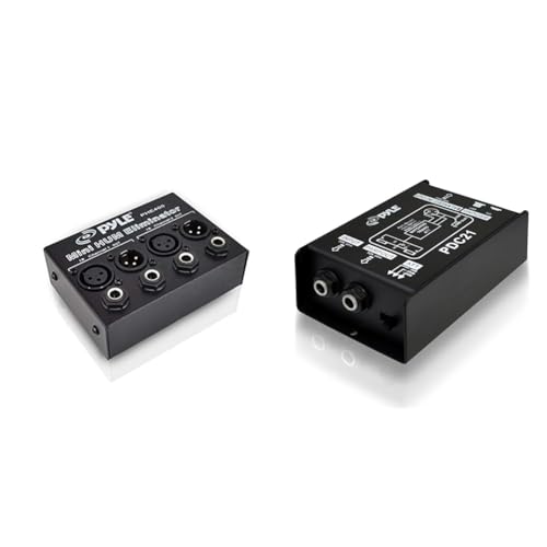 Compact Mini Hum Eliminator Box - 2 Channel Passive Ground Loop Isolator Y148566